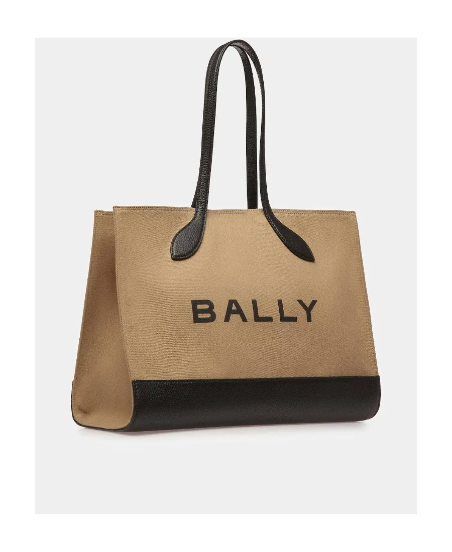 Bar Logo-Print Tote Bag