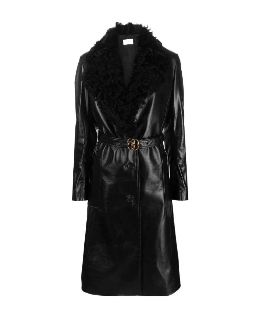 Lapel Long-Sleeved Coat