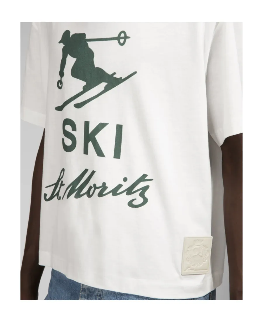 Graphic-Print Cotton T-Shirt