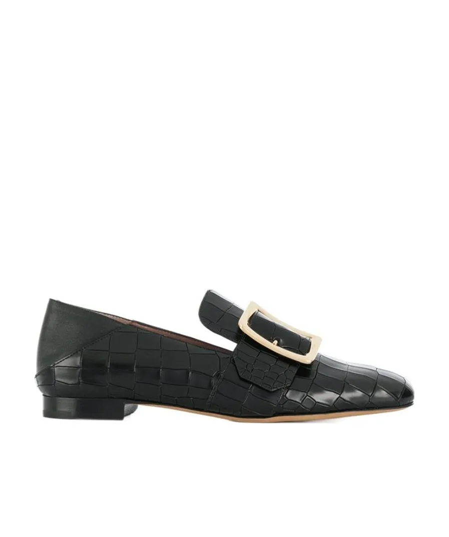 Steppable Flat Shoes With Fish Pattern