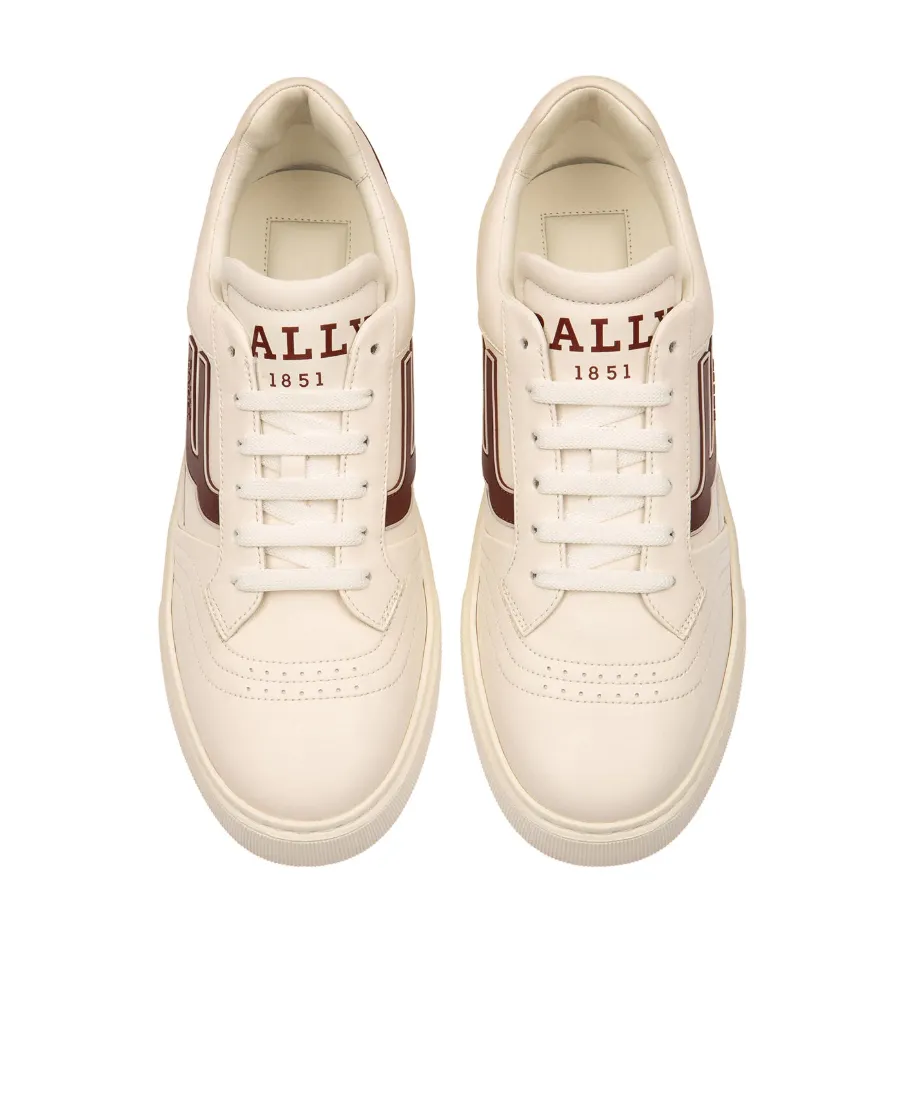 Stitching Leather Sneakers