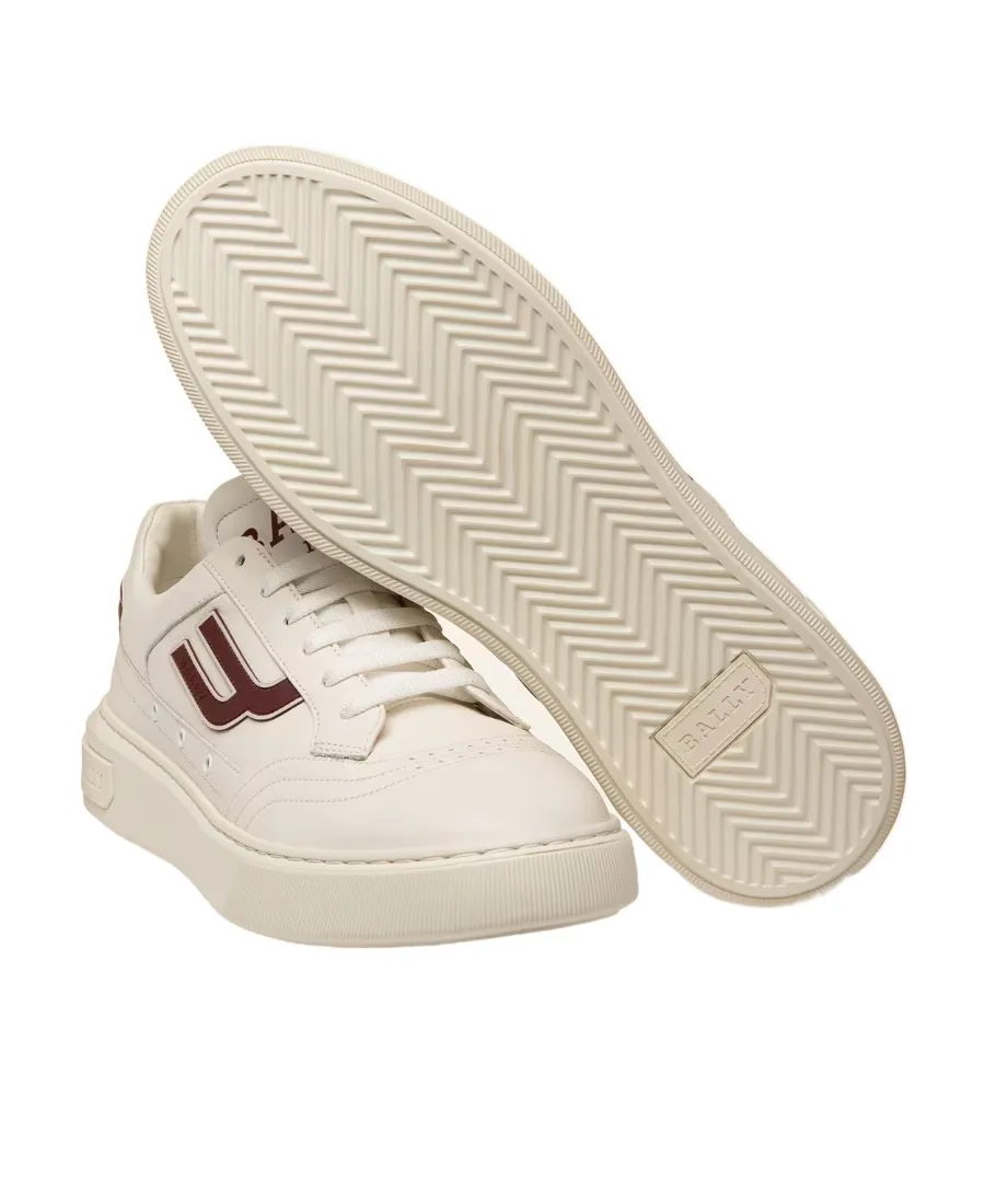 Stitching Leather Sneakers