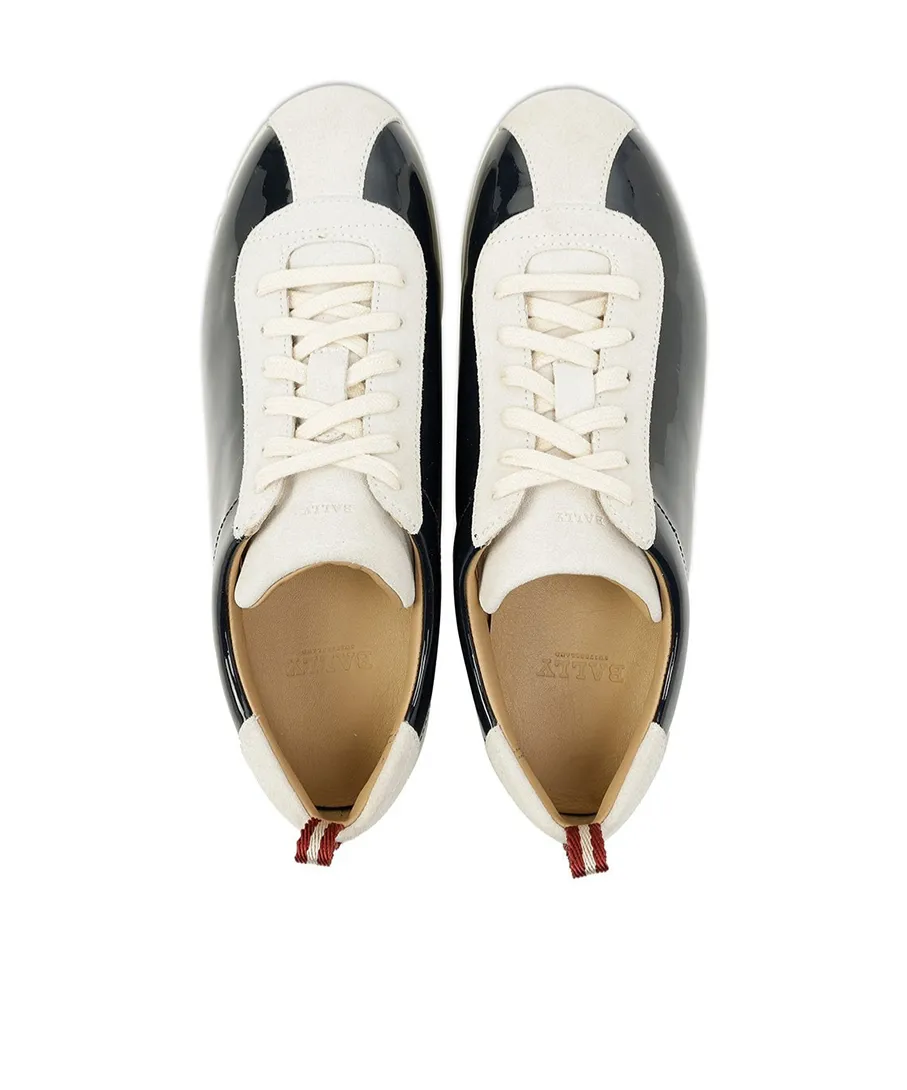 Navy Blue Lace-Up Casual Sneakers