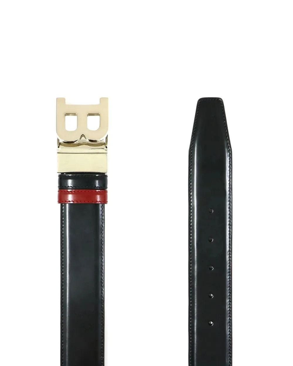 Belt With Logo Buckle