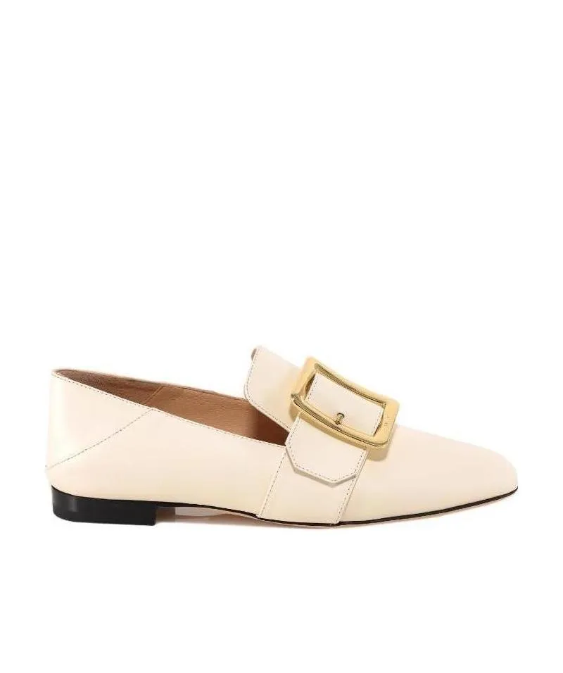 Buckle-Detail Loafers