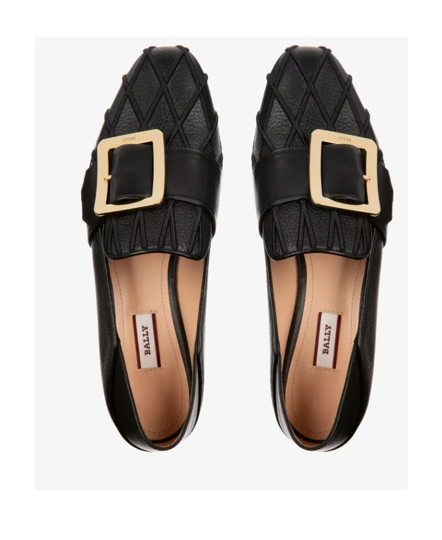 Janelle Golden Button Love Shoes