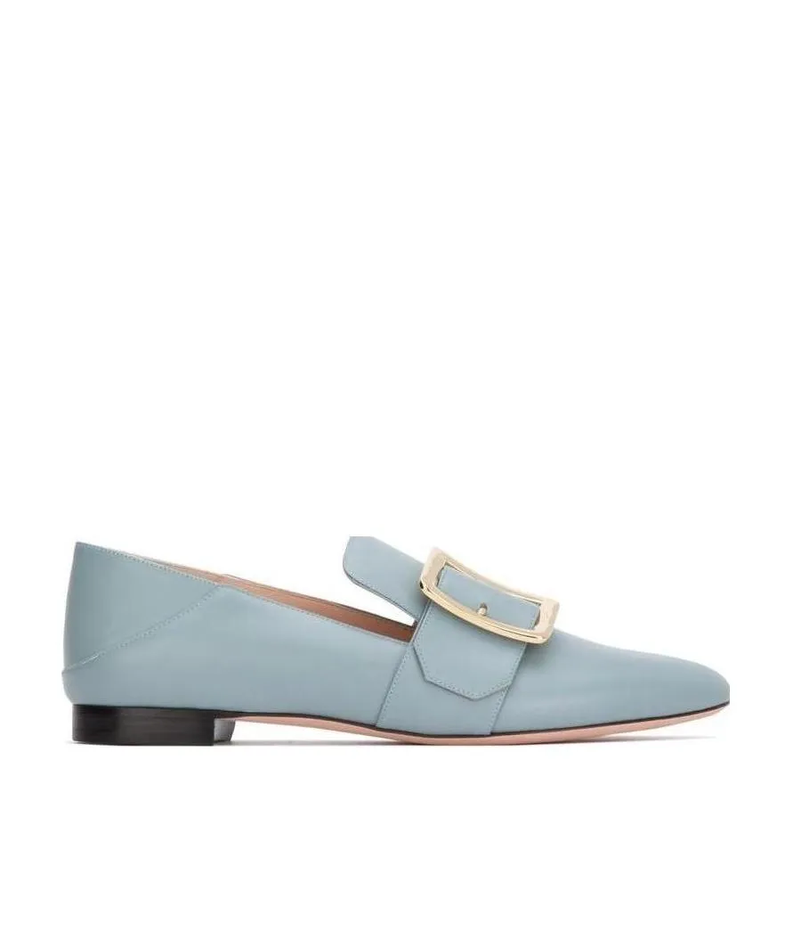 Janelle Buckles Flat Casual Shoes