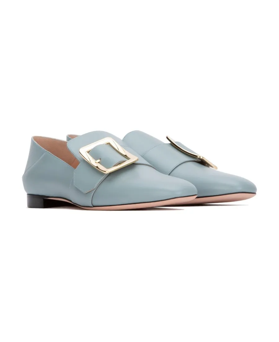 Janelle Buckles Flat Casual Shoes