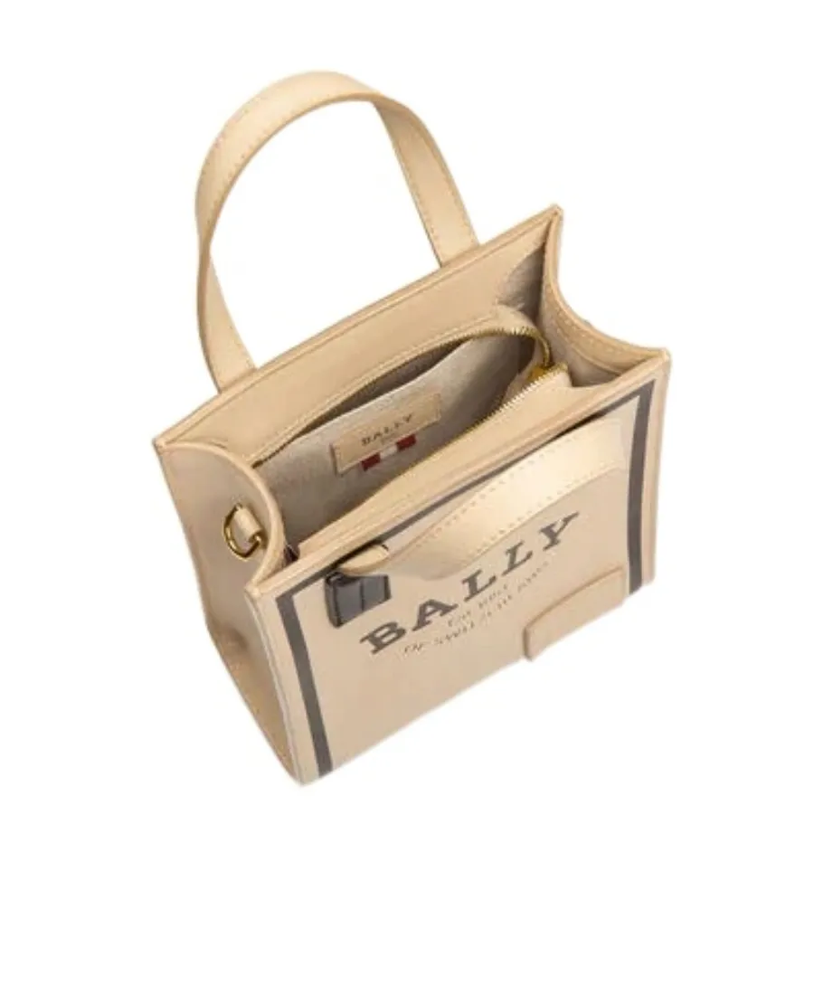 Mini Logo-Print Tote Bag