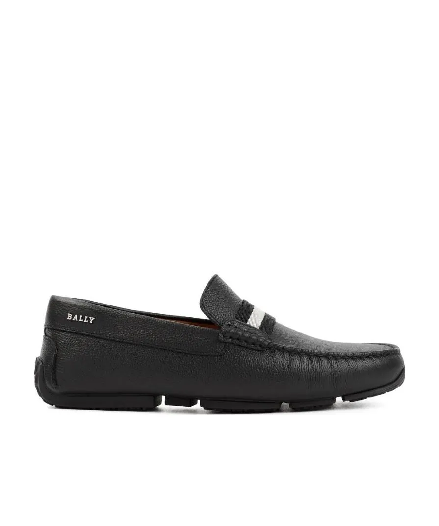 Crossover-Strap Detail Loafers