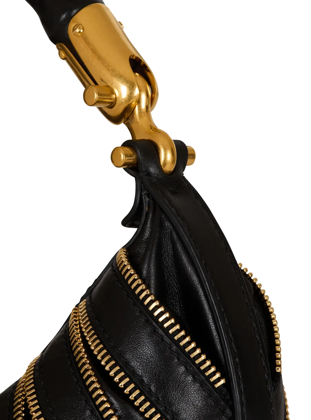 Medium Ebene Zips Bag