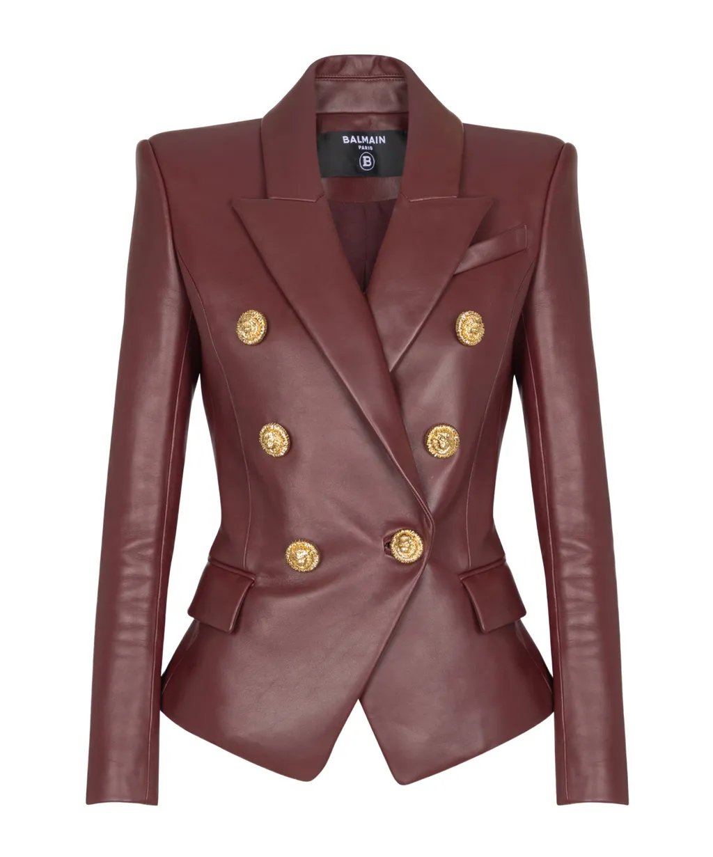 6-Button Collared Jacket
