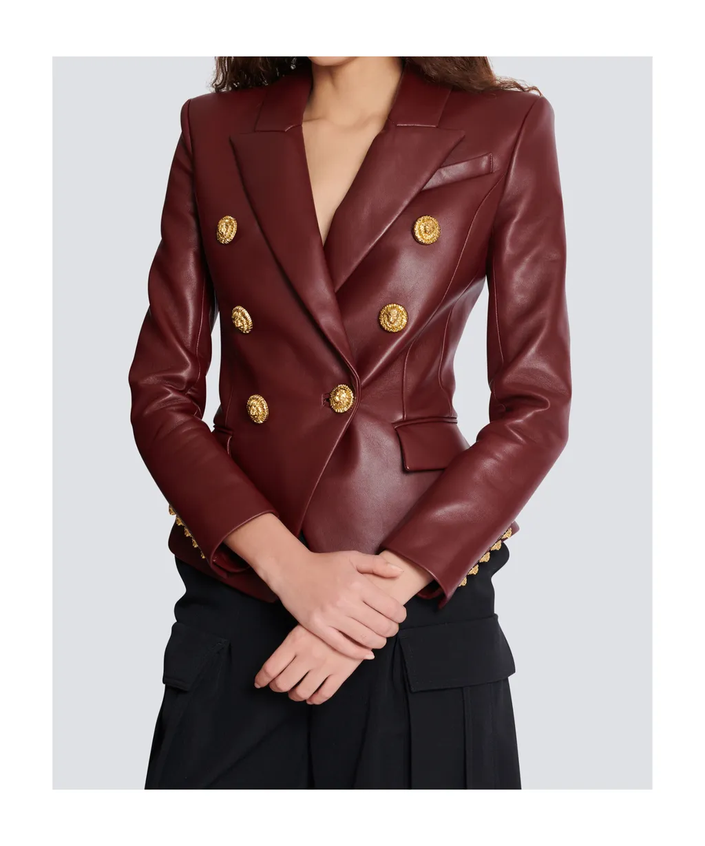 6-Button Collared Jacket