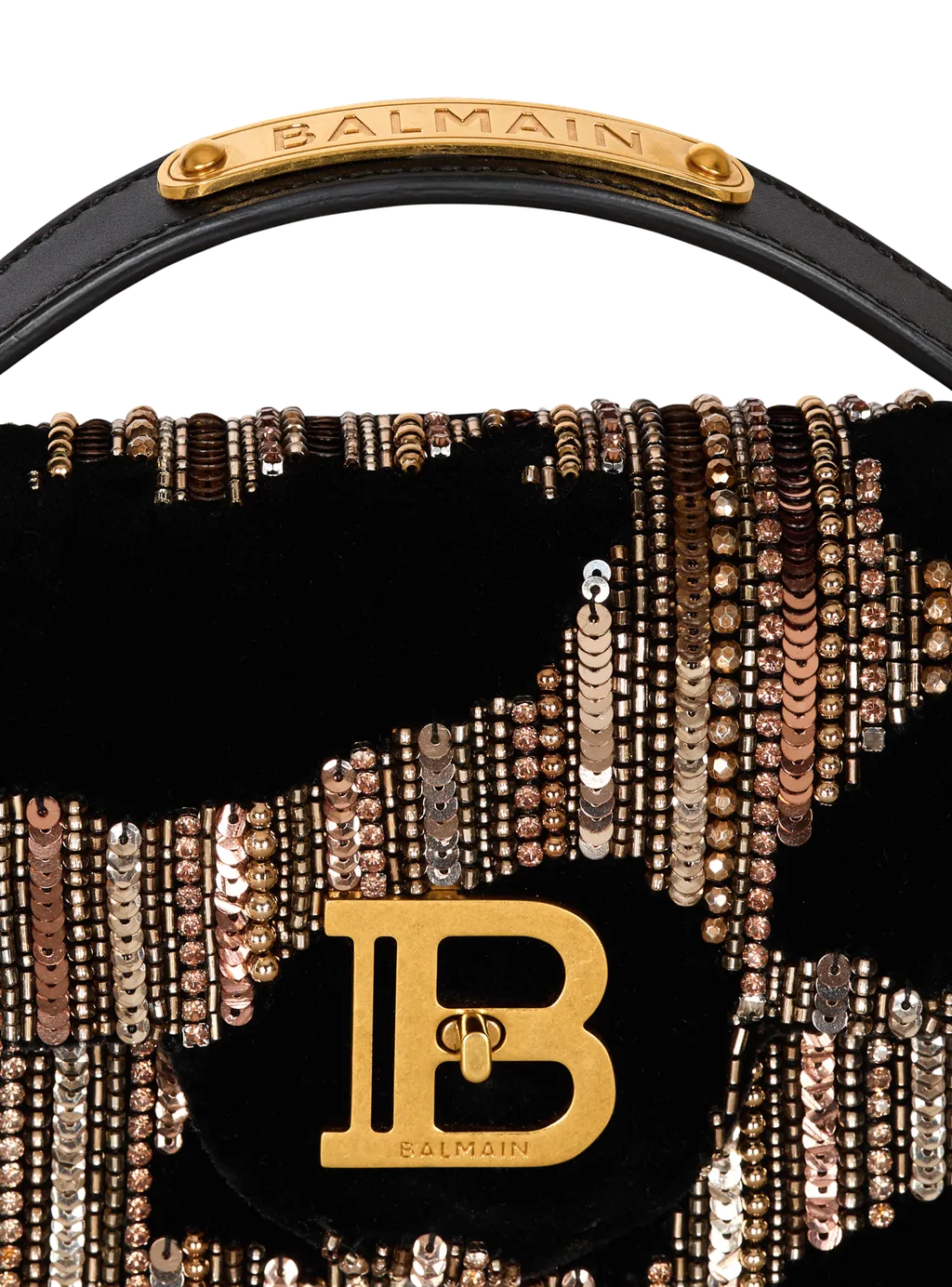 Embroidered Velvet B-Buzz Dynasty Bag