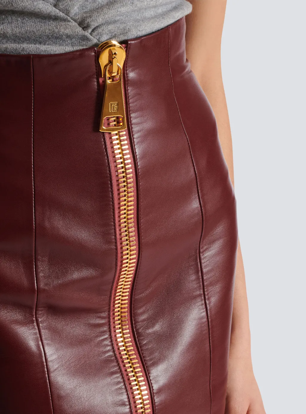 Leather Pencil Skirt