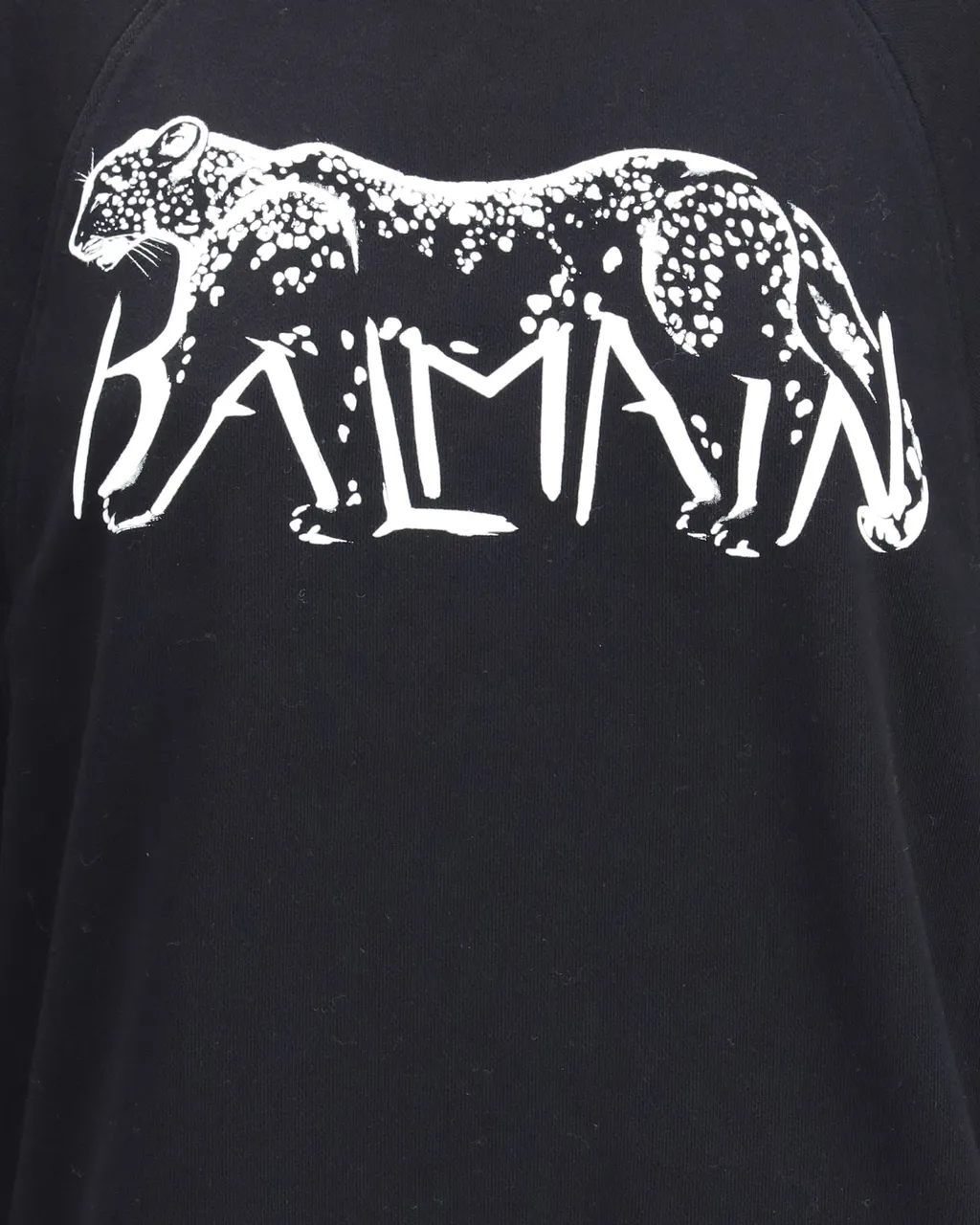 Leopard Print High Neck Sweatshirt
