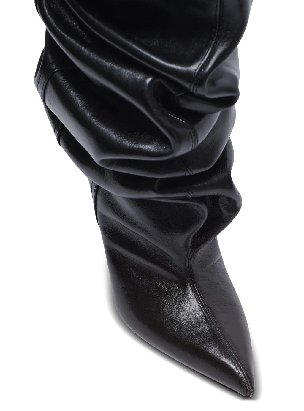 Wedge Thigh-High Boots