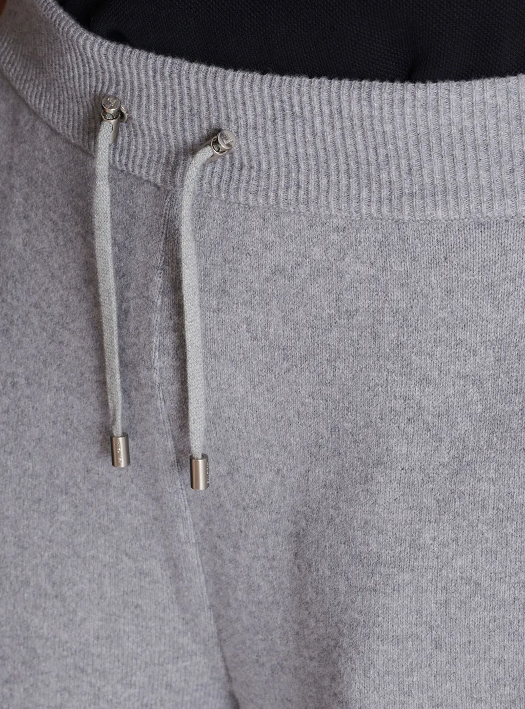 Logo Patch Straight-Leg Trousers
