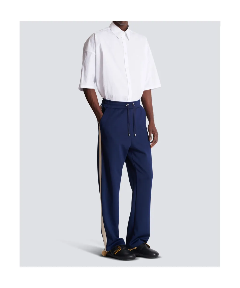 Logo Printed Straight-Leg Sweatpants