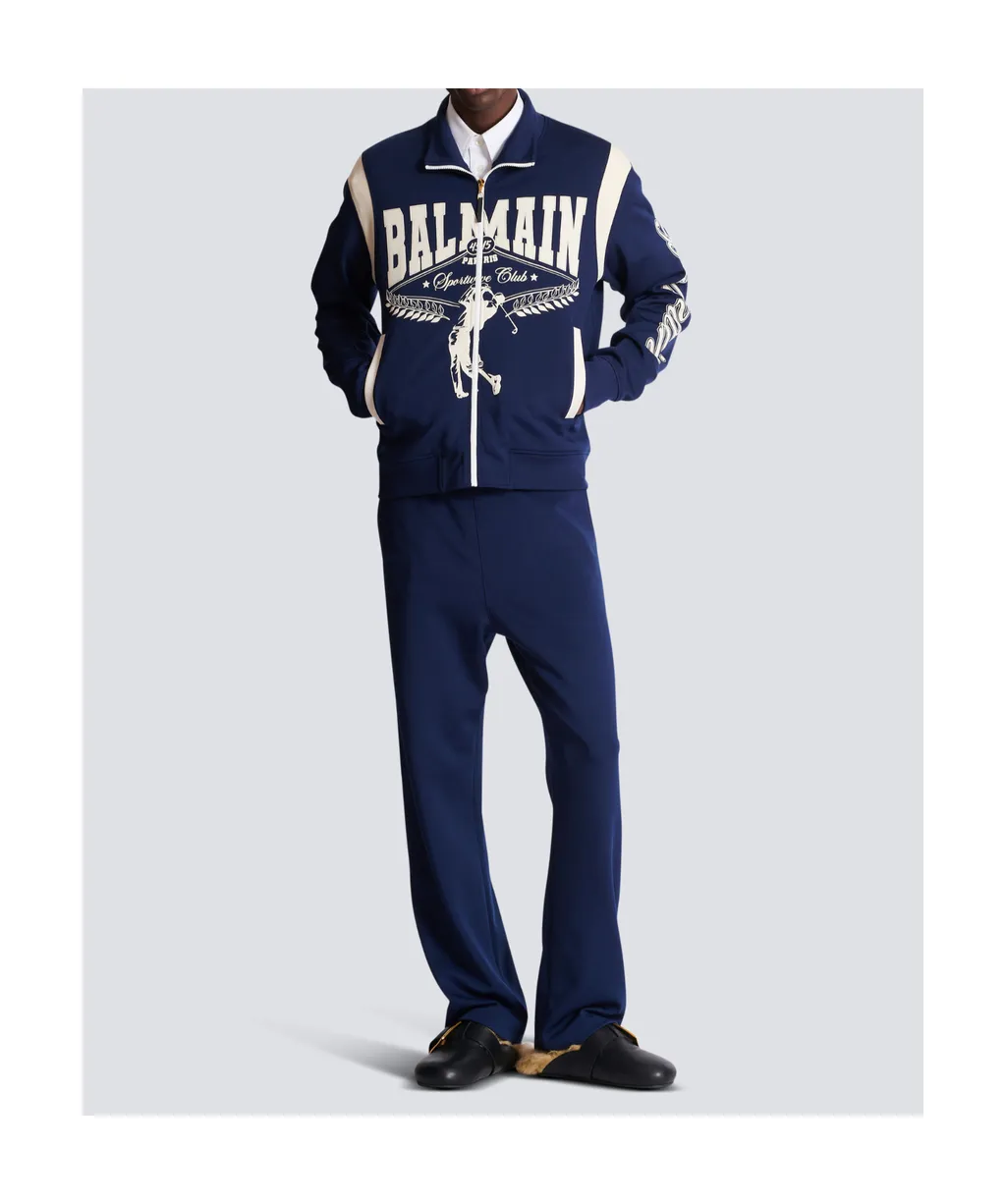 Logo Printed Straight-Leg Sweatpants
