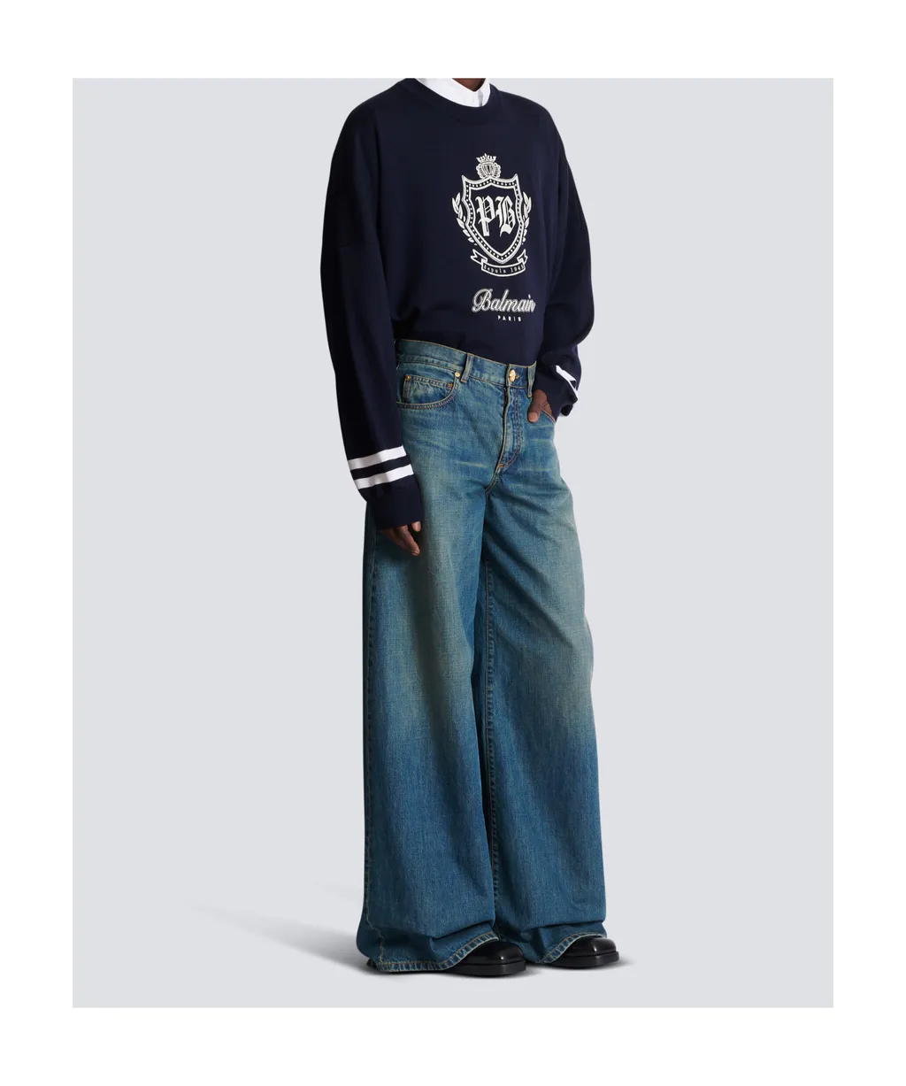Wide-Leg Jeans