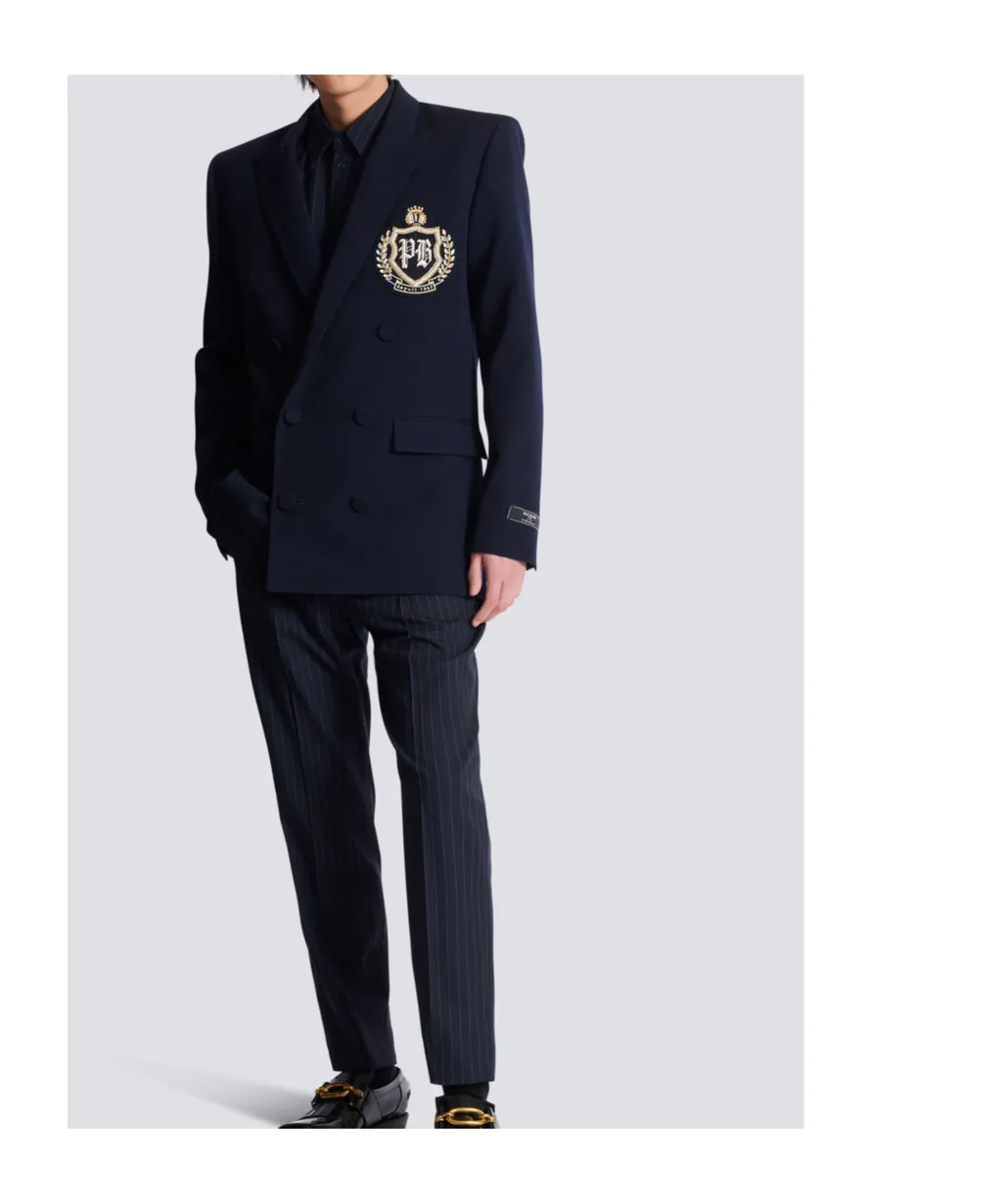 Patch Embellished Blazer