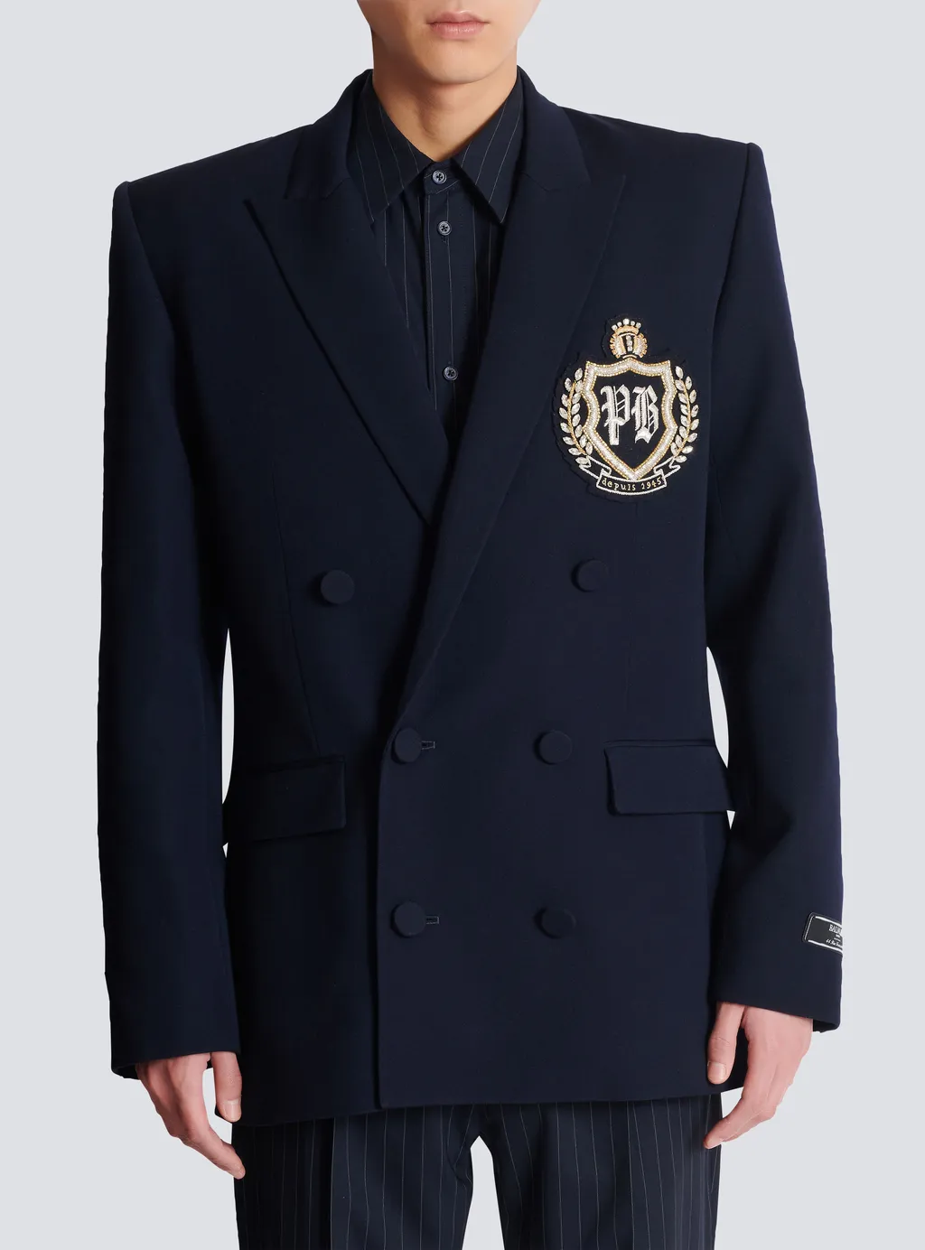Patch Embellished Blazer