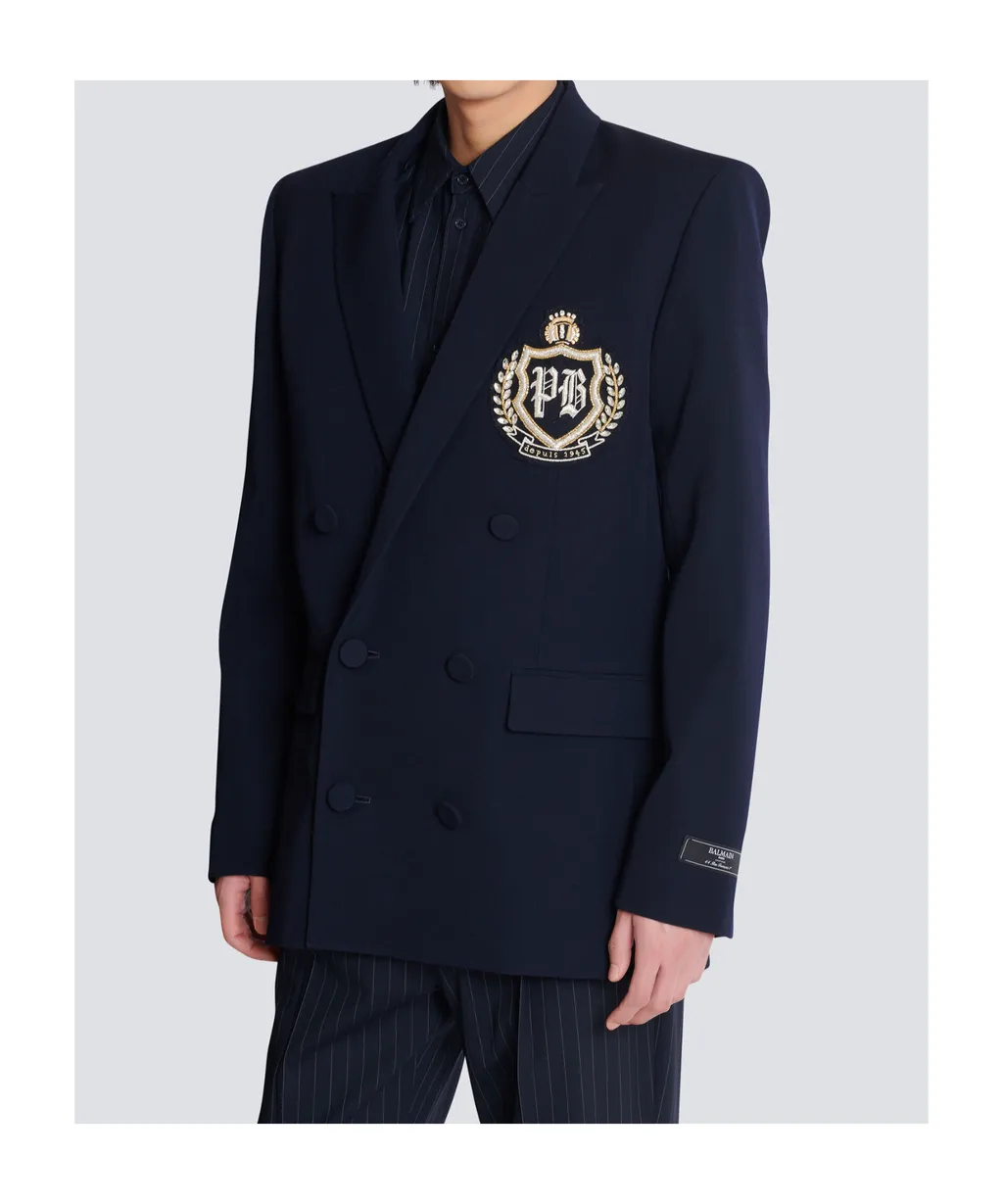 Patch Embellished Blazer