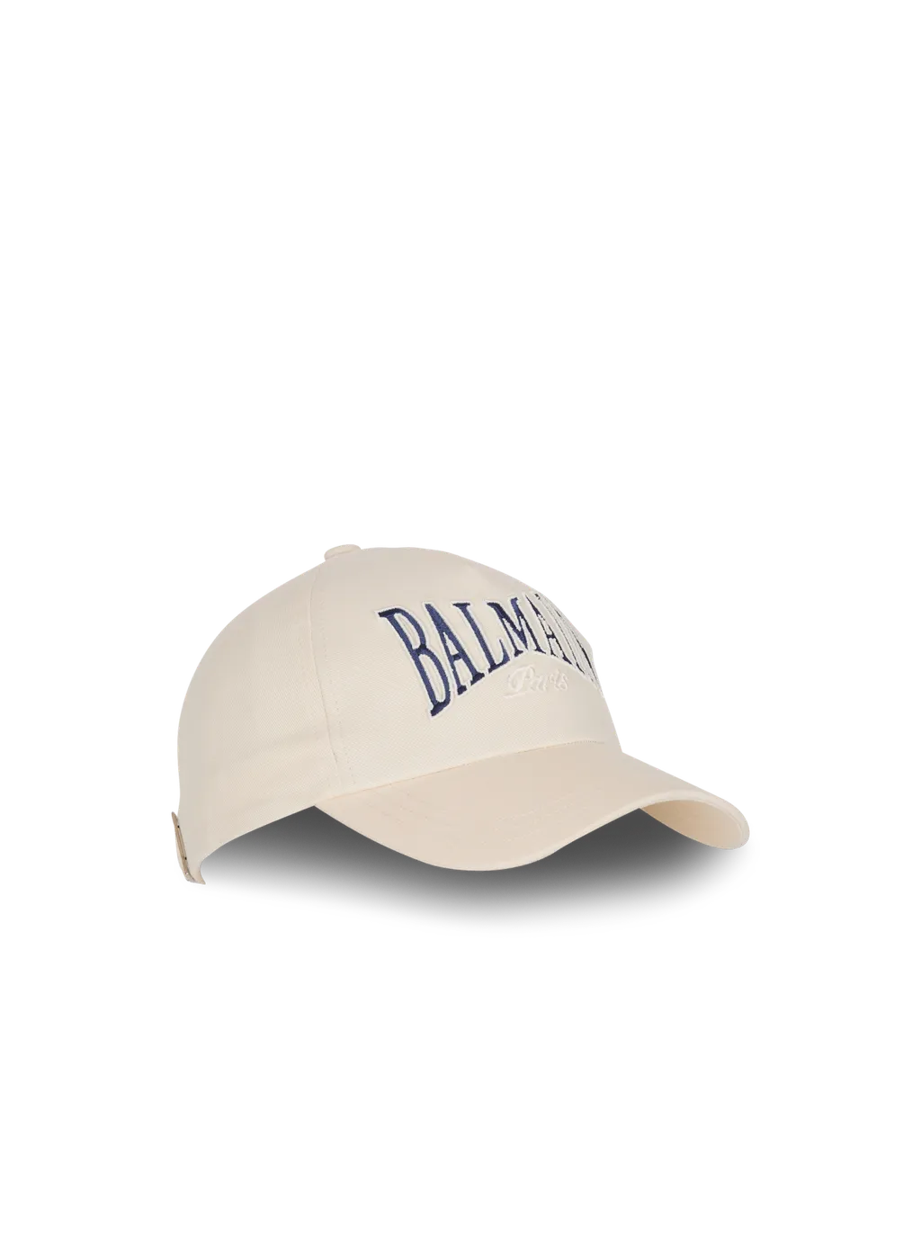 Logo Embroidered Curved Brim Cap