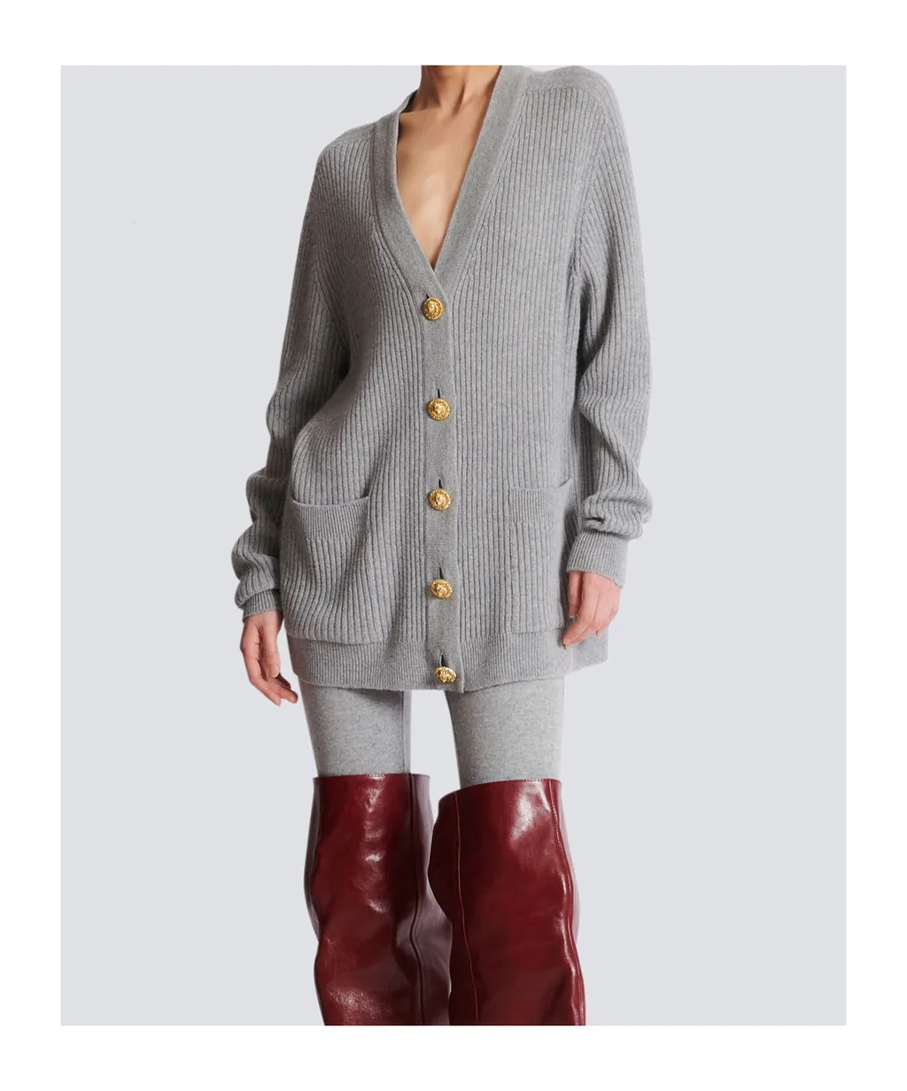 Buttoned Cardigan
