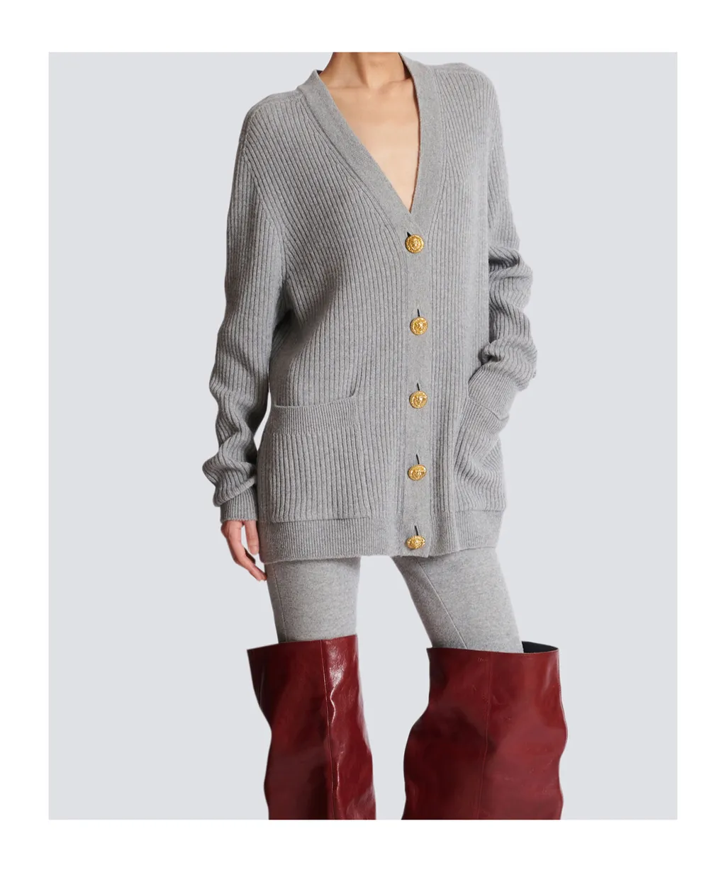 Buttoned Cardigan