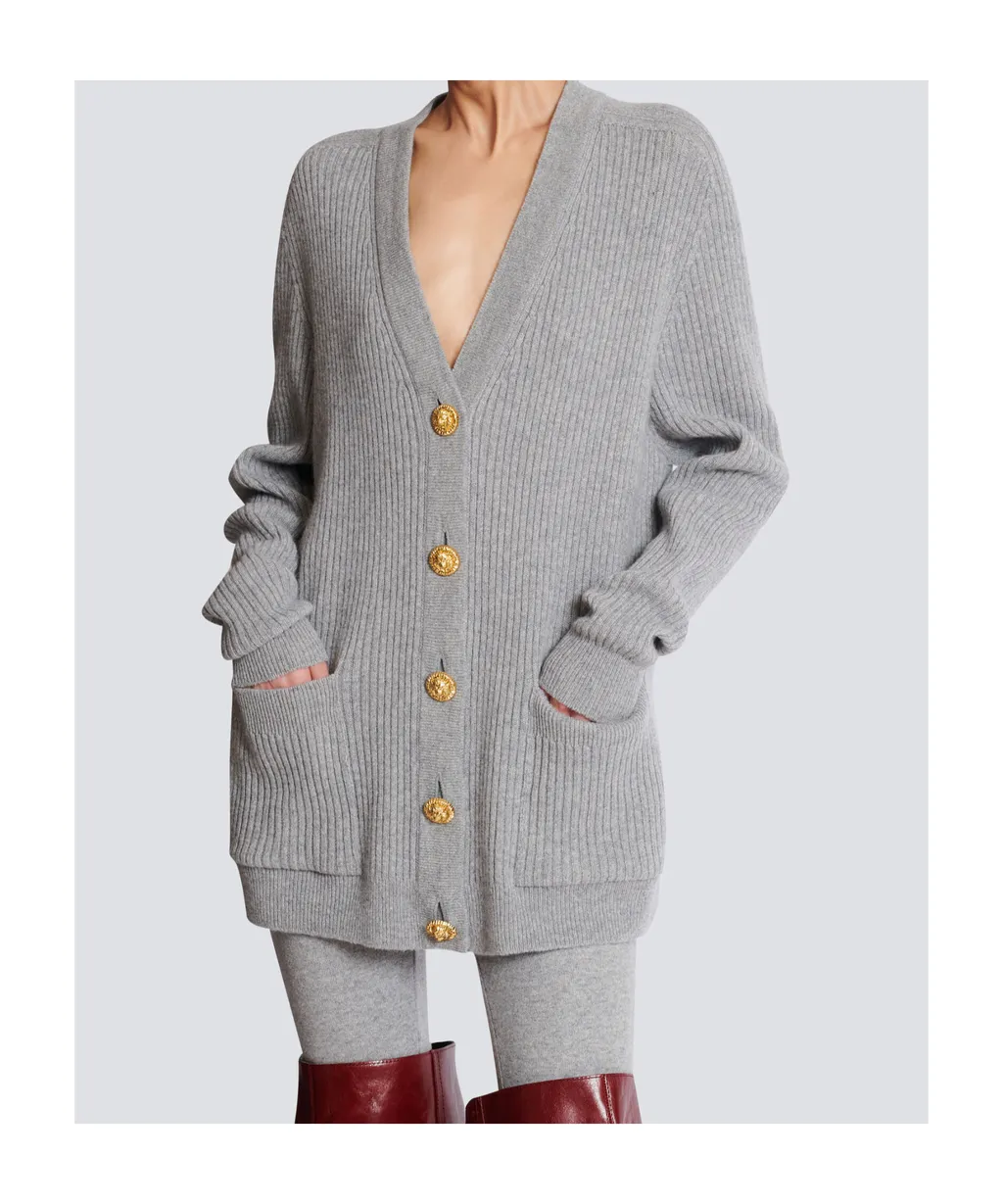 Buttoned Cardigan