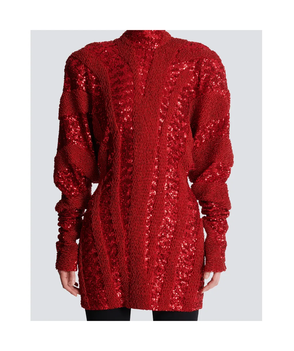 Short Sequin Dress