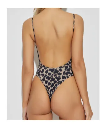 Leopard-Print Swimsuit