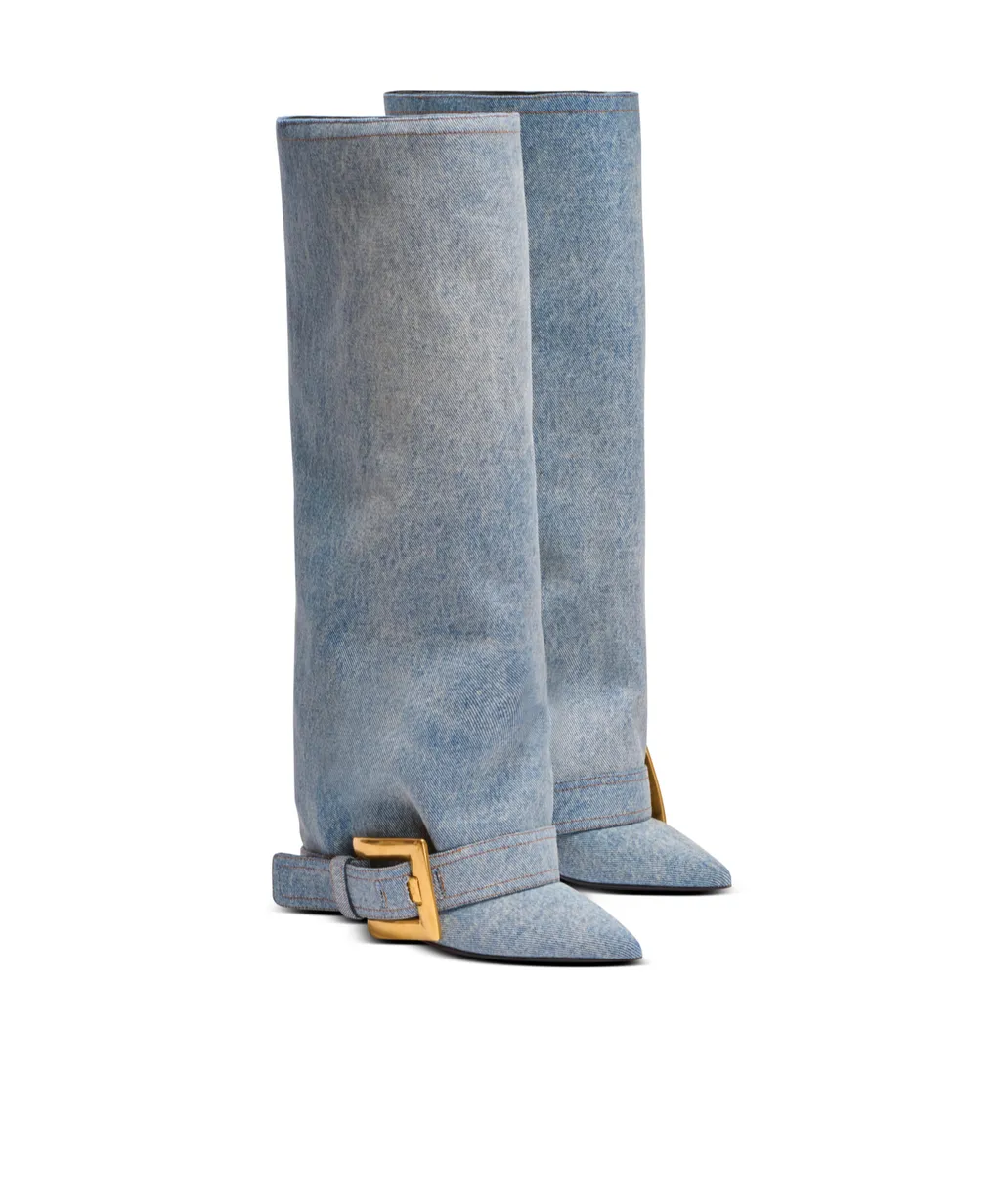 Anthem Denim Boots