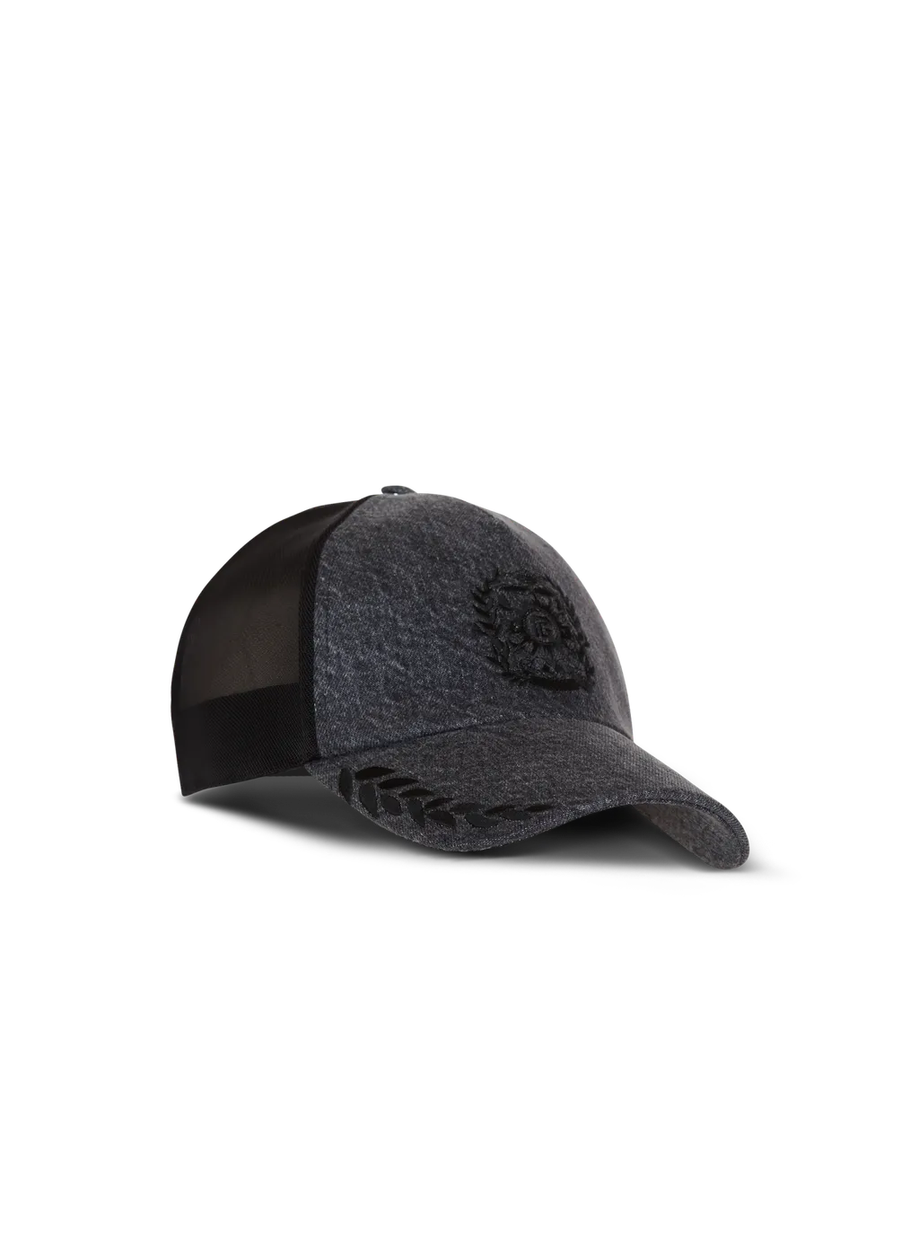 ÉCusson Embroidered Denim Cap