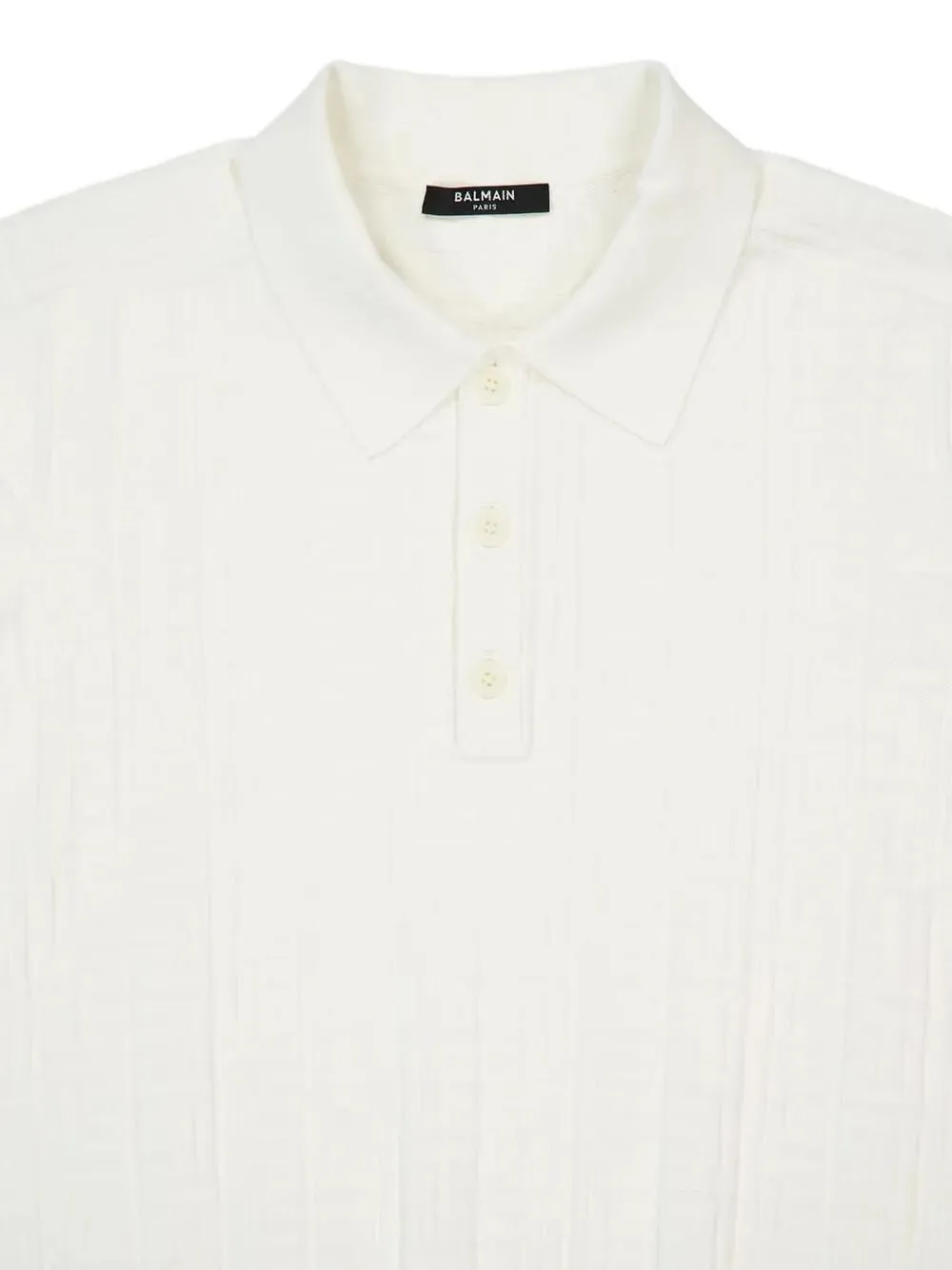 Monogram Knit Polo Shirt