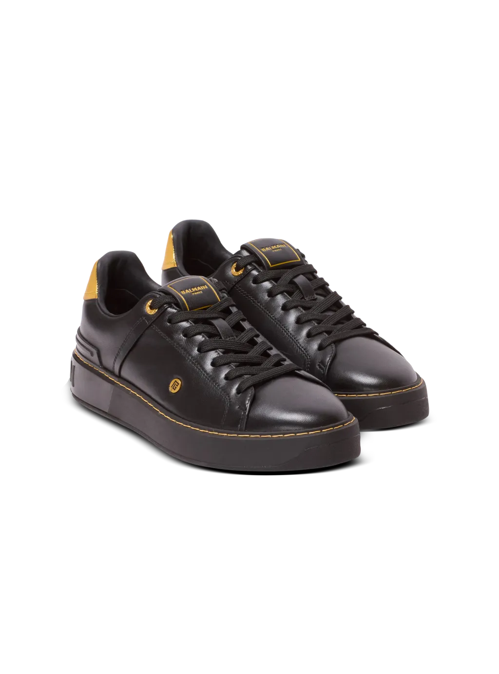 B-Court Trainers In Calfskin