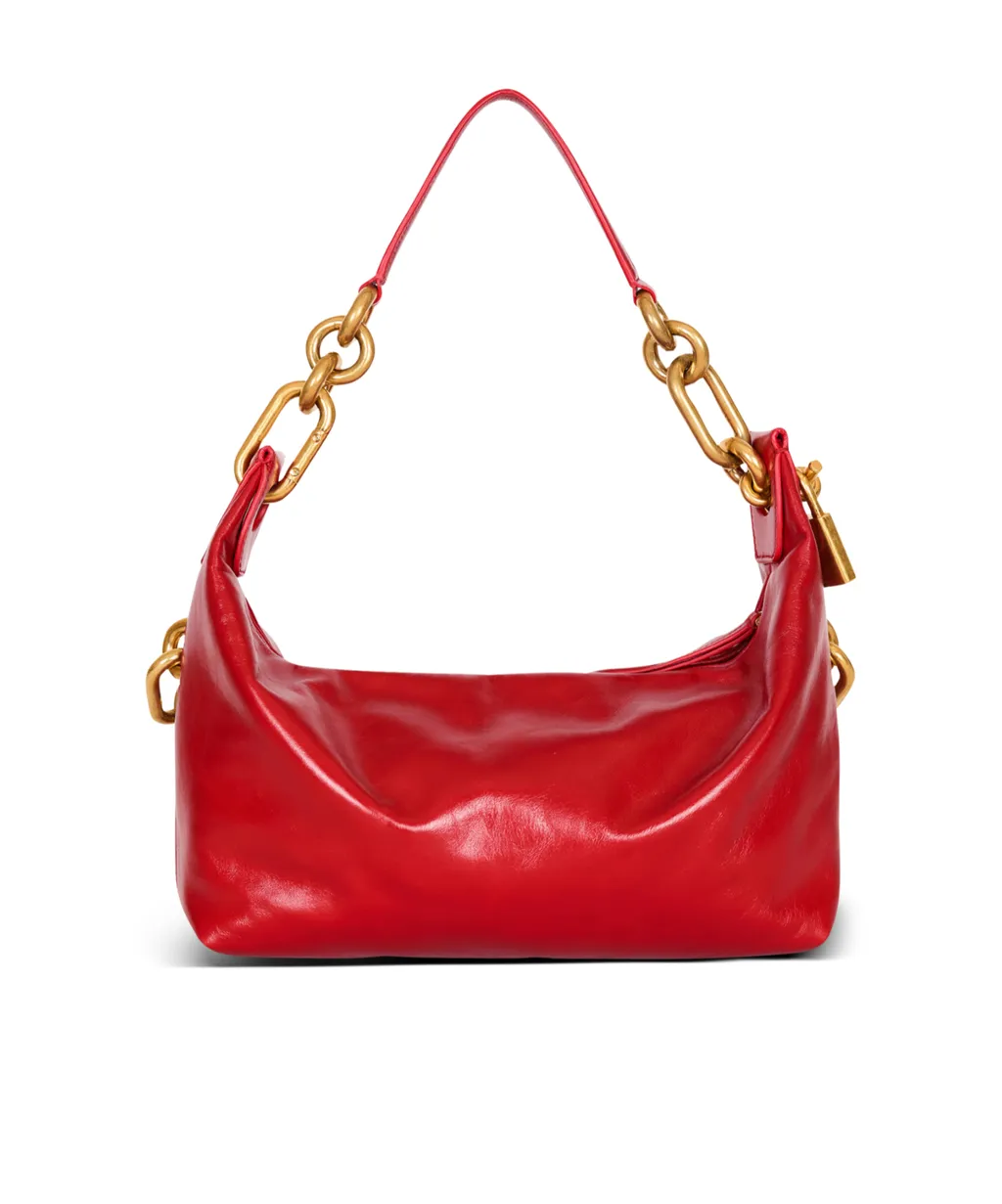 Sync Medium Bag In Calfskin Leather
