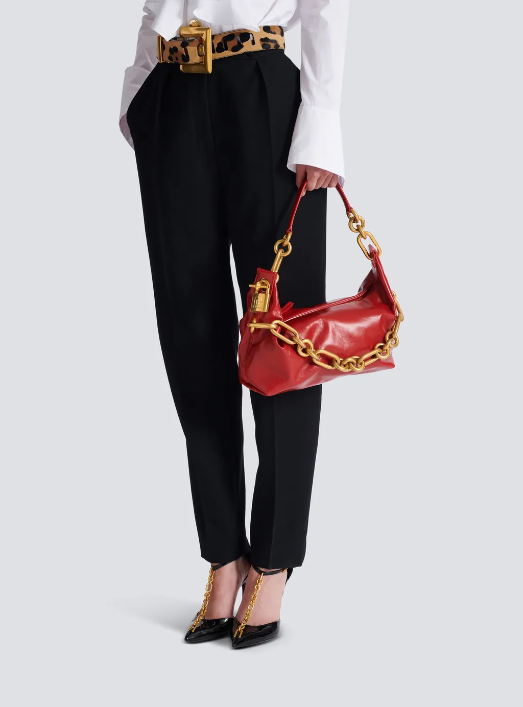 Sync Medium Bag In Calfskin Leather