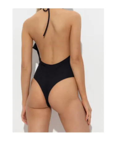 Ruffled Halterneck Swimsuit