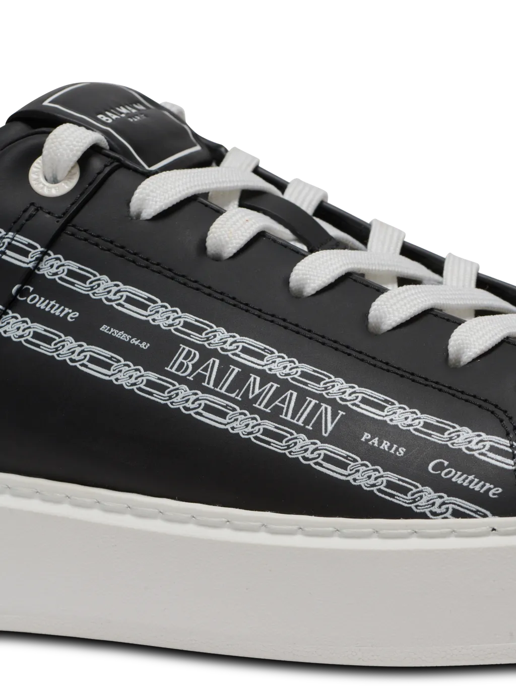 B-Court Printed Calfskin Trainers