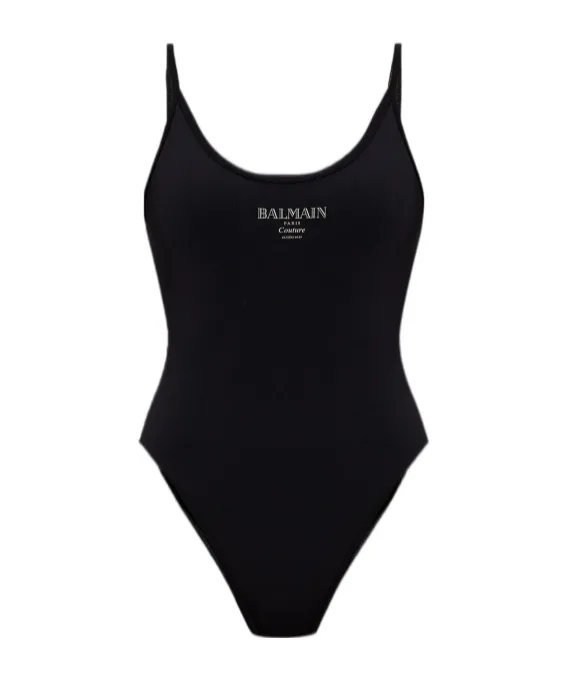 Logo-Print Swimsuit