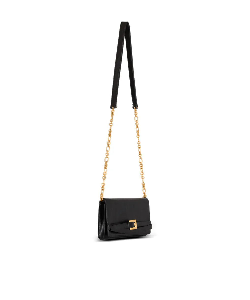 Shuffle Chain Crinkled Effect Wallet
