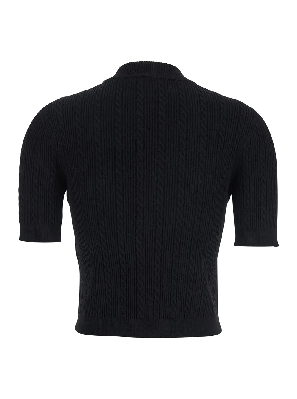 Button Embellished Knitted Cardigan
