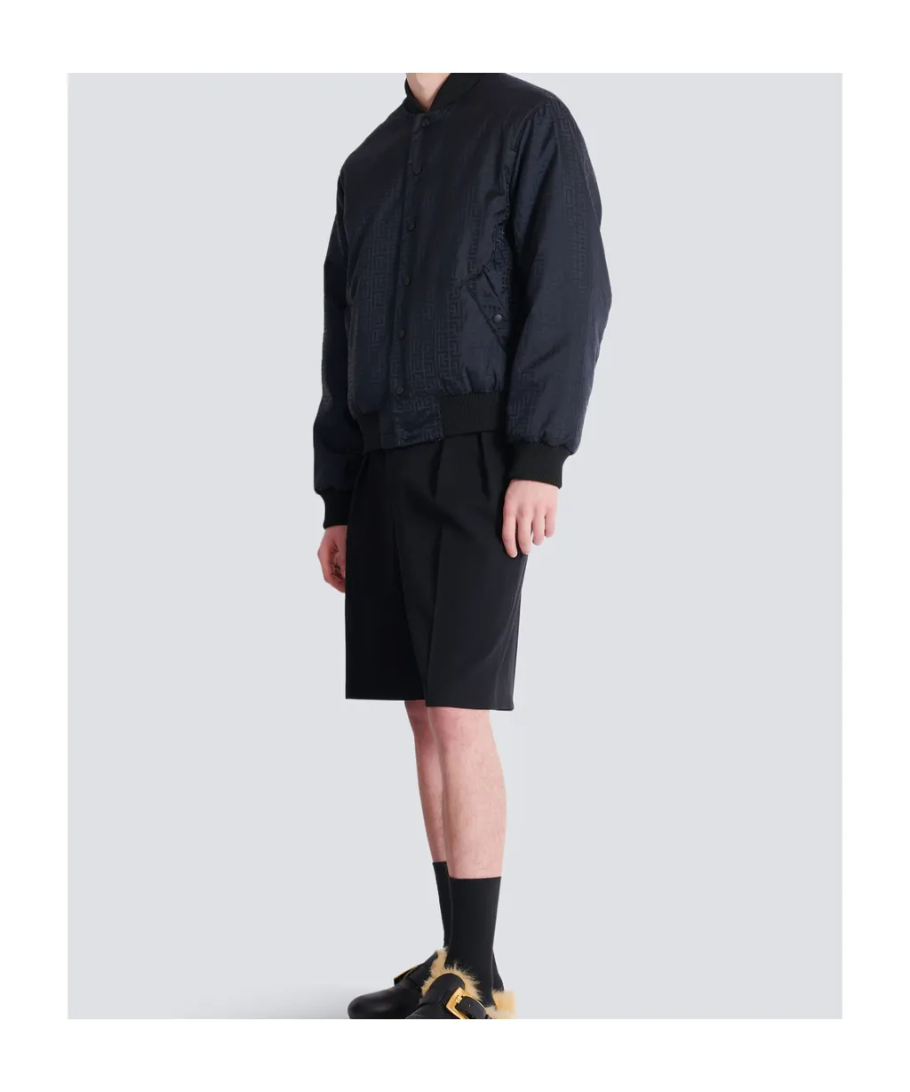 Reversible Printed Bomber Jacket