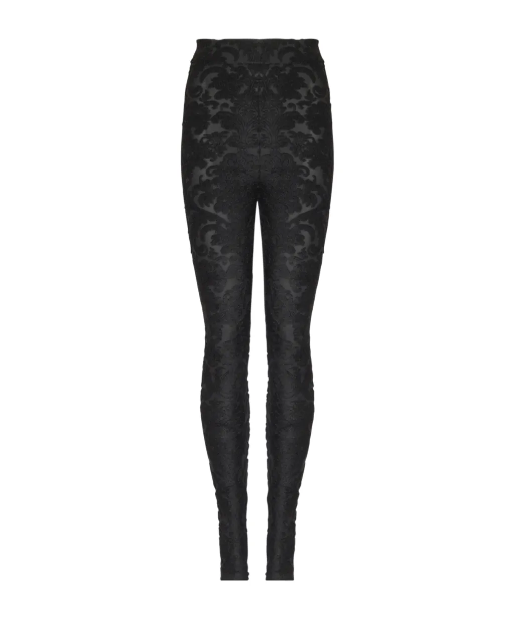 Baroque Patterned Leggings