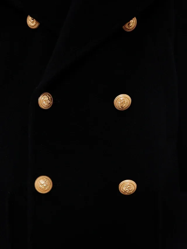 Double-Breasted Coat