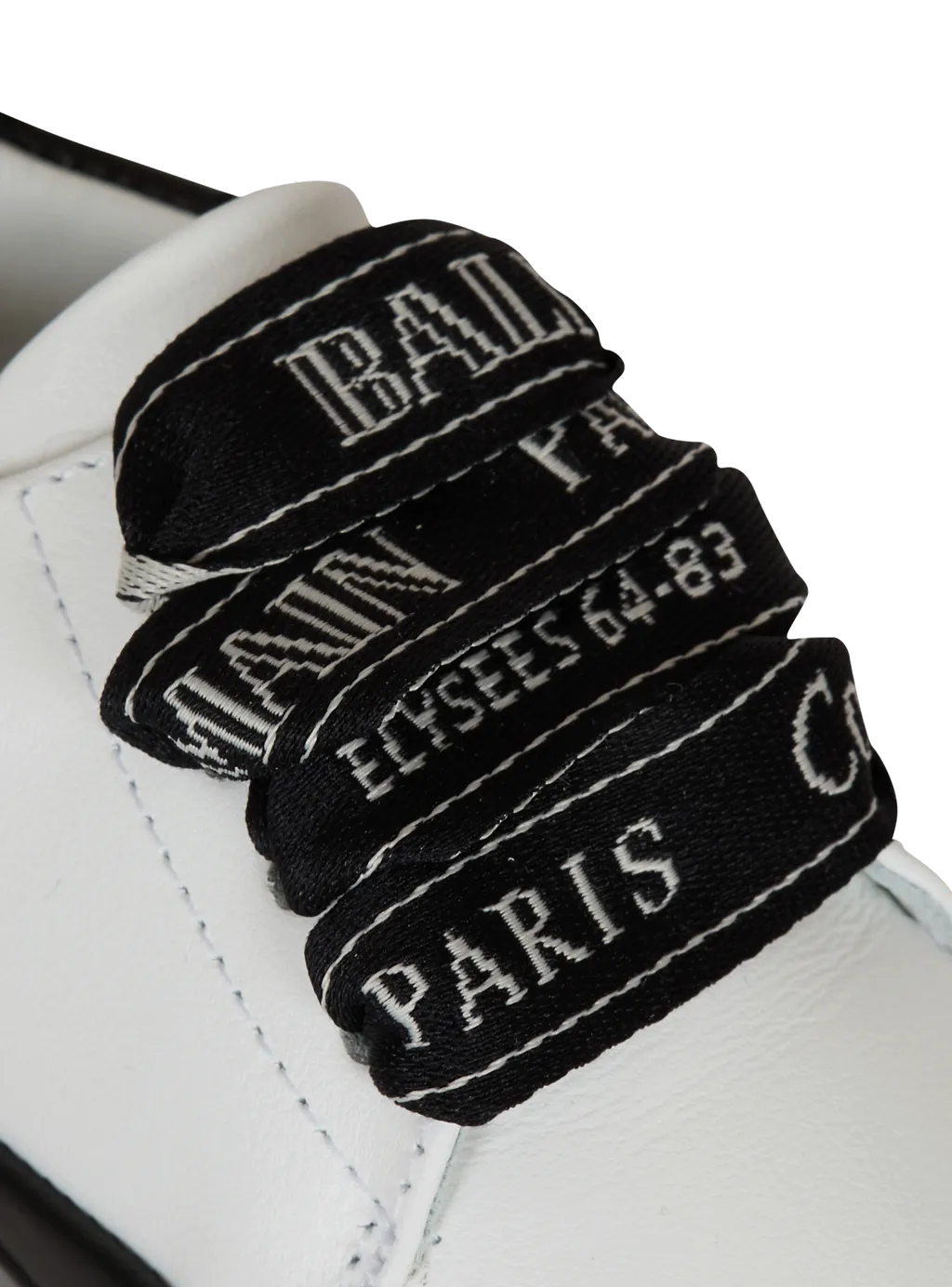Two-Tone Leather Trainers