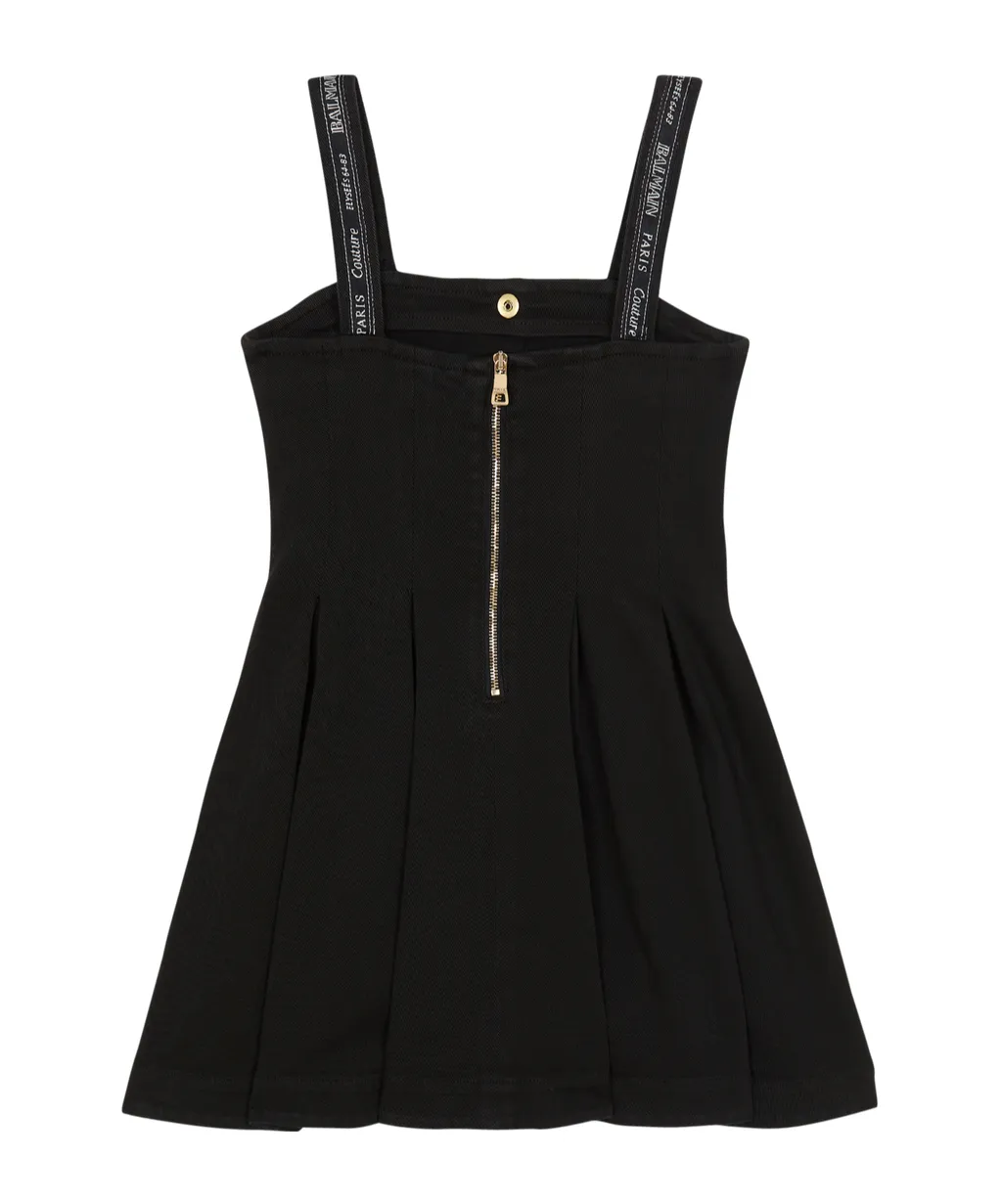 A-Line Dress With Buttons